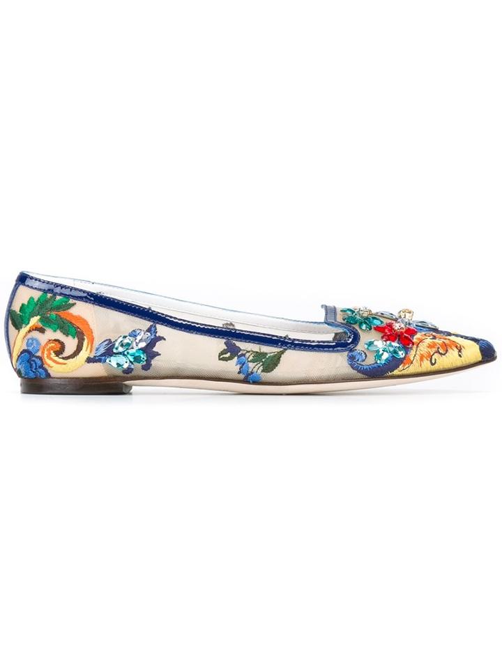 Dolce & Gabbana 'vally' Ballerinas