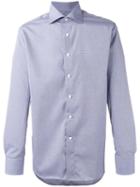 Canali - Classic Shirt - Men - Cotton - 40, Blue, Cotton