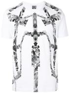 Les Hommes - Printed T-shirt - Men - Cotton - Xl, White, Cotton