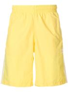 Adidas Adidas Originals 3 Stripes Swim Shorts - Yellow & Orange