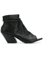 The Last Conspiracy Open Toed Booties - Black