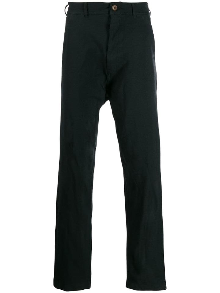 Comme Des Garçons Homme Plus Embroidered Polo Top - Black