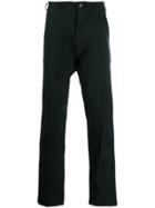 Comme Des Garçons Homme Plus Embroidered Polo Top - Black