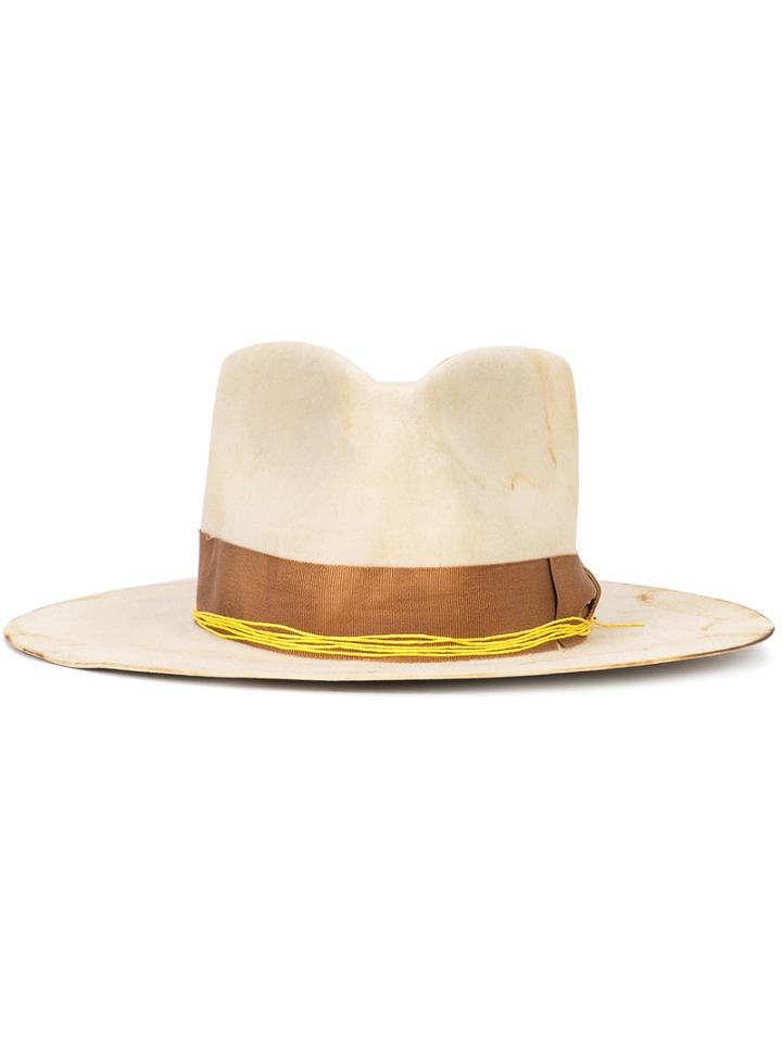 Nick Fouquet 'okechobee' Hat, Size: 57, Nude/neutrals, Wool Felt