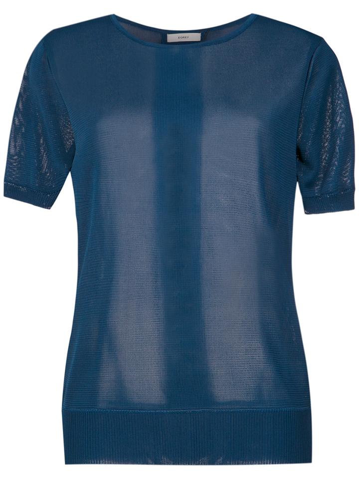 Egrey Knitted 'gone' Blouse - Blue