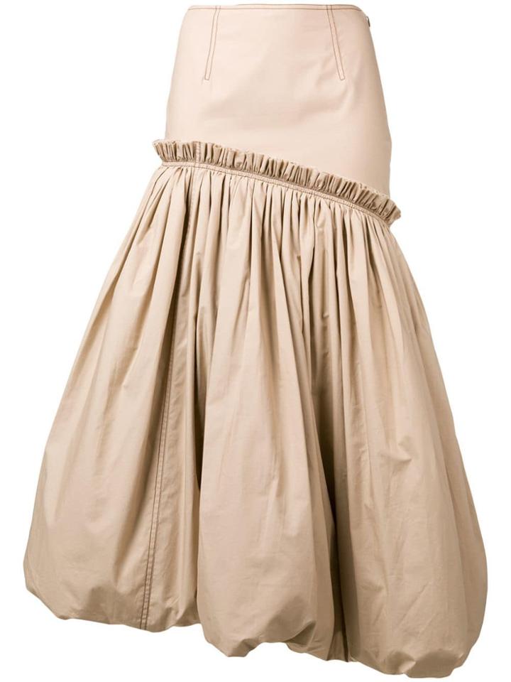 Loewe Asymmetric Balloon Skirt - Neutrals