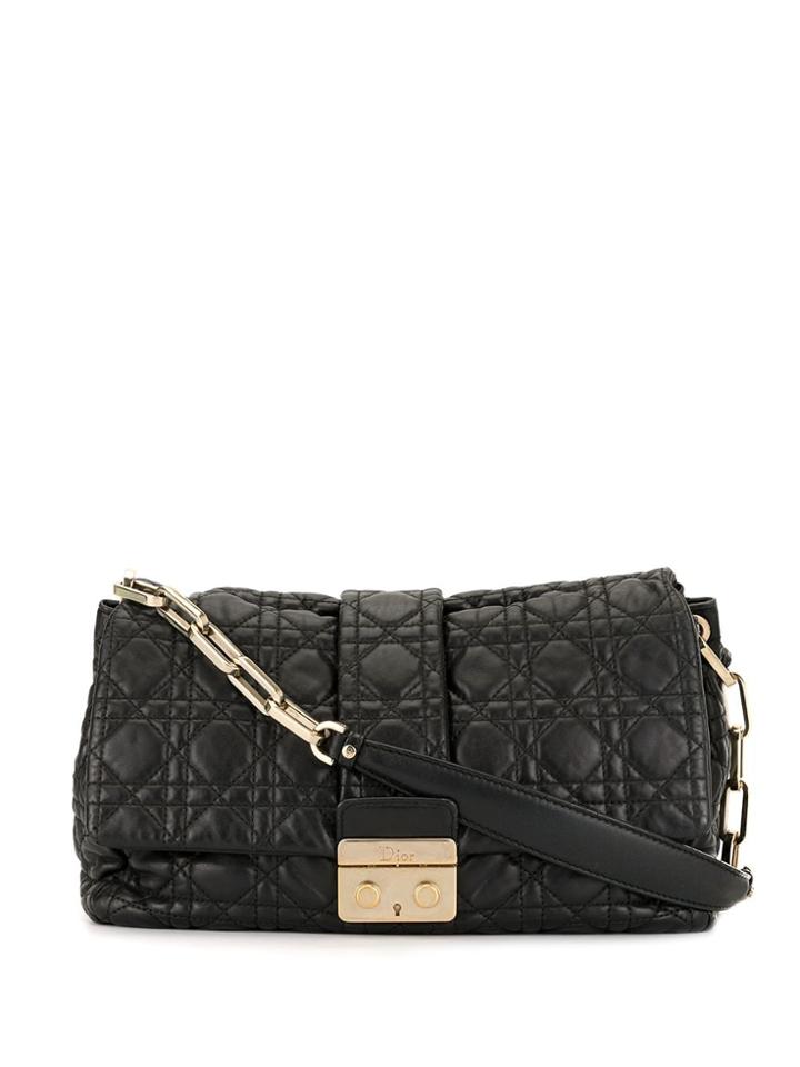 Christian Dior Pre-owned Cannage Shoulder Bag - Black