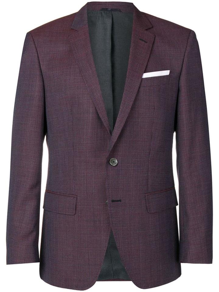 Boss Hugo Boss Small Print Blazer - Pink