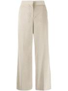 's Max Mara Corduroy Wide-leg Trousers - Grey