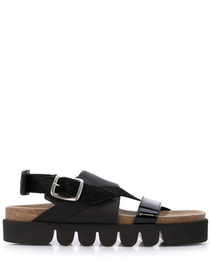 Hender Scheme Open Toe Sandals - Black