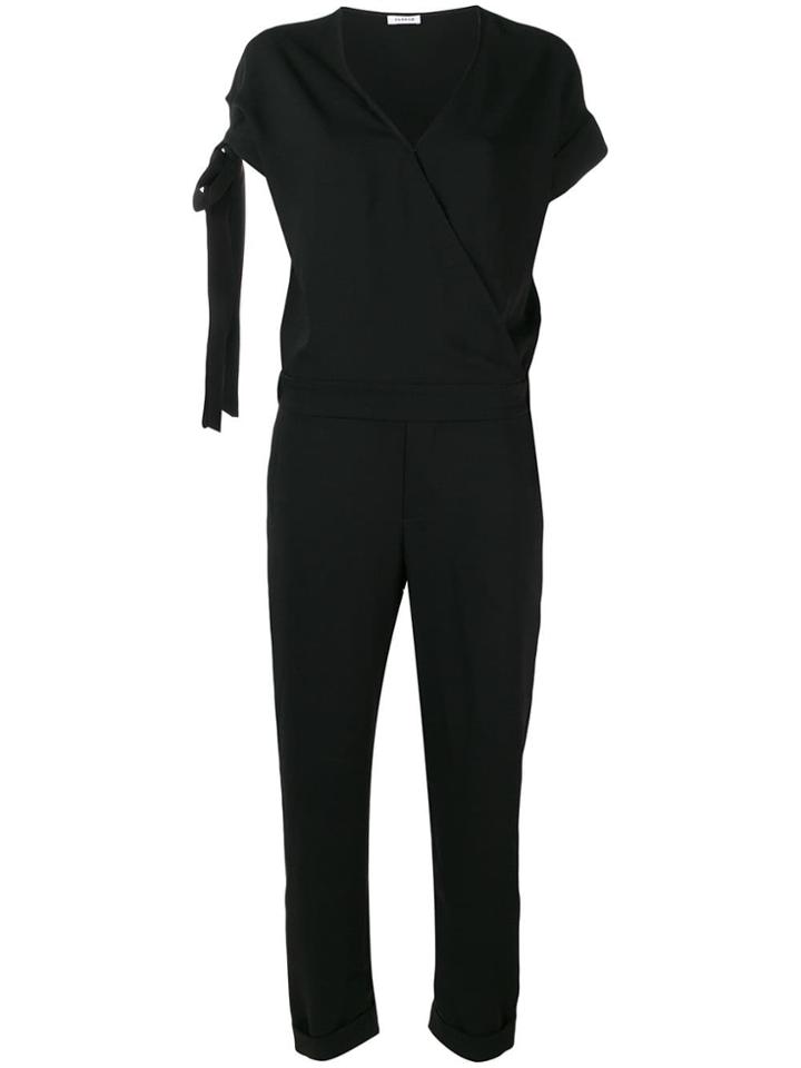 P.a.r.o.s.h. Bow Detail Jumpsuit - Black