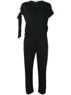 P.a.r.o.s.h. Bow Detail Jumpsuit - Black