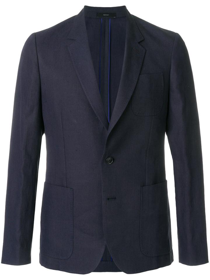 Paul Smith Tailored Suit Jacket - Blue