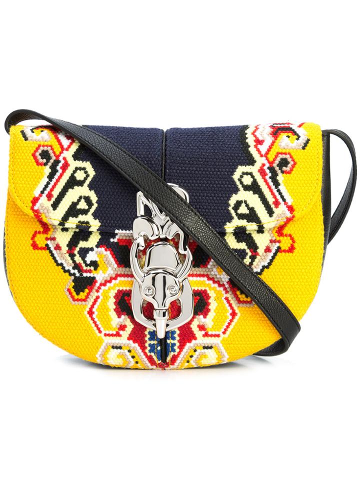 Loewe Lapin Embroidery Bag - Yellow & Orange