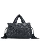 Sonia Rykiel Quilted Tassel Tote - Black