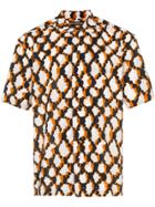 Issey Miyake Dot Argyle Dye Shirt - White