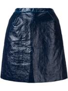 Delpozo Angular Fitted Skirt - Blue