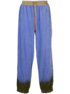 Bernhard Willhelm Zzz Corduroy Trousers - Purple