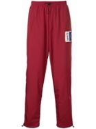 Diadora Side Stripe Track Pants - Red