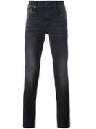R13 'skate' Skinny Jeans, Men's, Size: 30, Black, Cotton/polyester/spandex/elastane