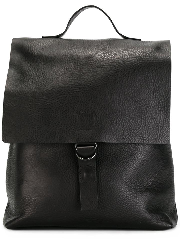 Marsèll Flap Backpack - Black