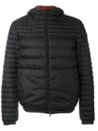 Peuterey Zipped Hooded Jacket, Men's, Size: Large, Black, Polyamide/feather Down