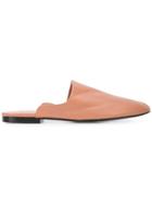 The Row Plain Slippers - Pink & Purple