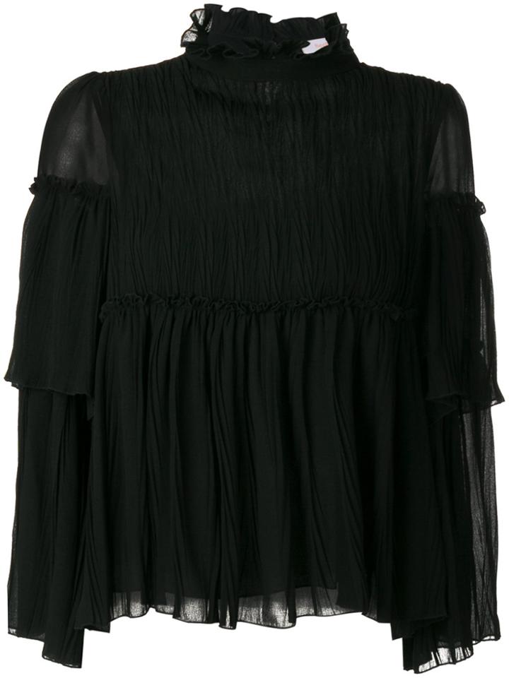 See By Chloé Ruffled Blouse - Black