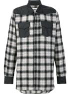 Off-white Checked Shirt, Men's, Size: Xs, Black, Virgin Wool