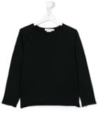 Andorine Frayed Edge Sweatshirt, Toddler Boy's, Size: 4 Yrs, Black