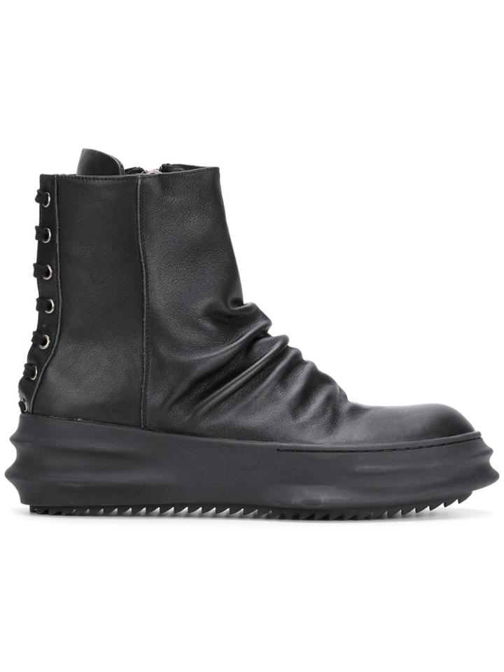 D.gnak Laced Back Boots - Black