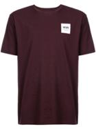 Wood Wood Logo Patch T-shirt - Red