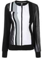 No Ka' Oi Striped Performance Jacket - Black