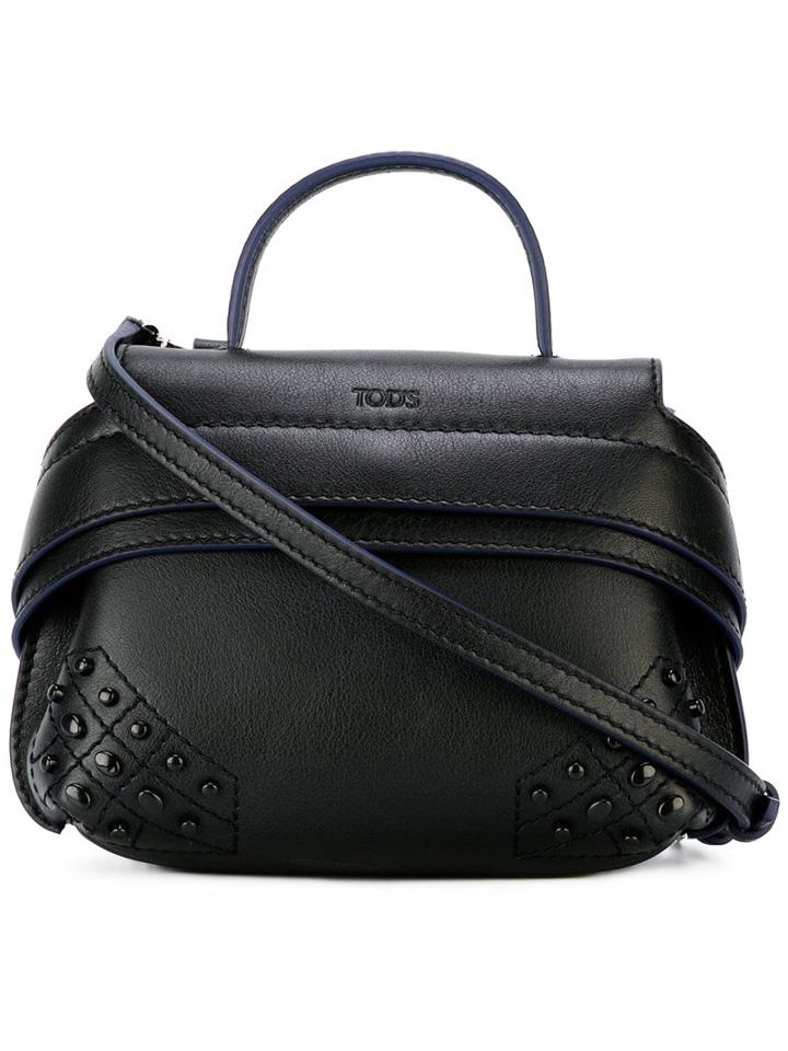 Tod's - Mini Cross-body Bag - Women - Calf Leather - One Size, Women's, Black, Calf Leather