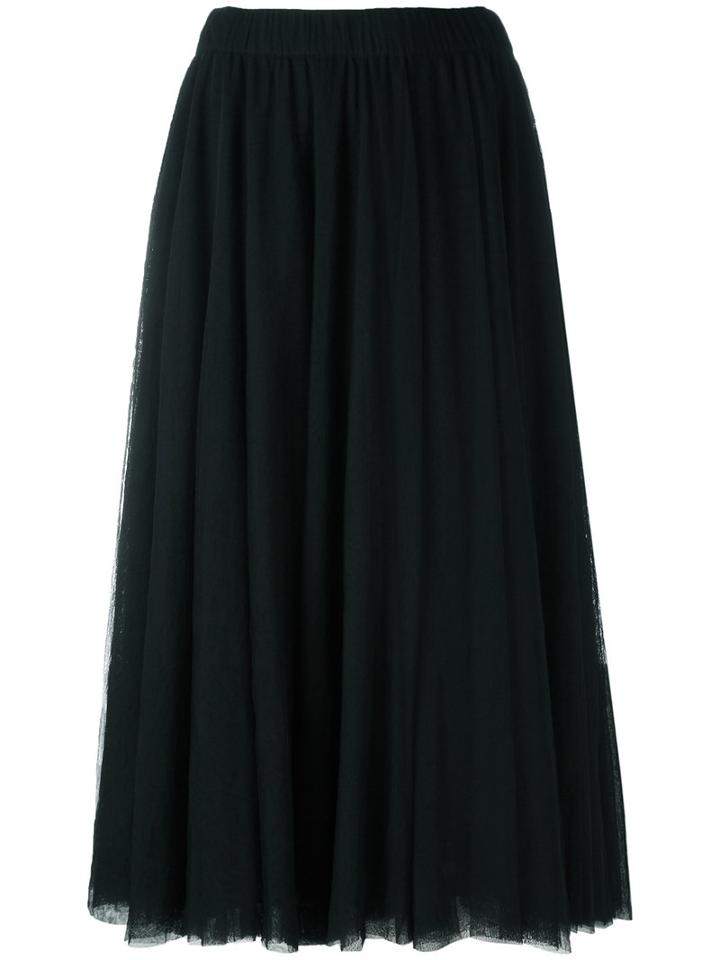 Essentiel Antwerp - Flared Tulle Skirt - Women - Polyamide/viscose - 38, Women's, Black, Polyamide/viscose