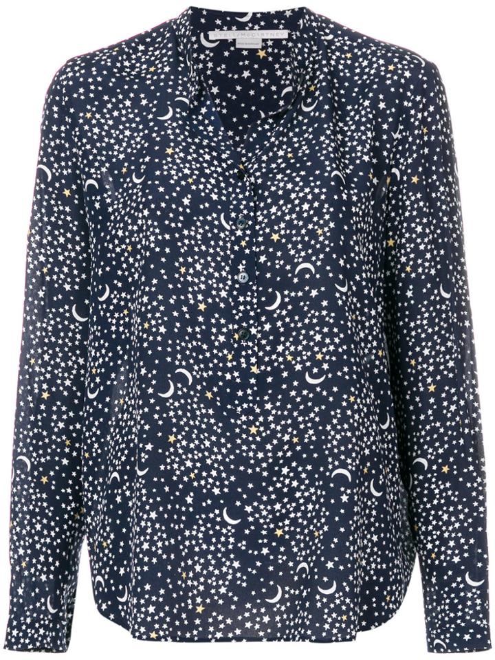 Stella Mccartney Star Print Shirt - Blue