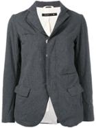 Klasica Asymmetric Blazer - Grey