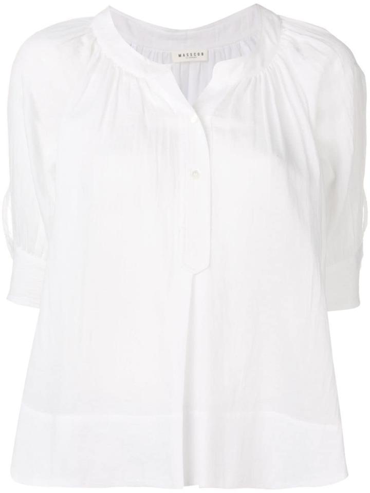 Masscob Three-quarter Sleeve Shirt - White