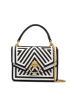 Mulberry Harlow Small Satchel Patchwork Bag - Black