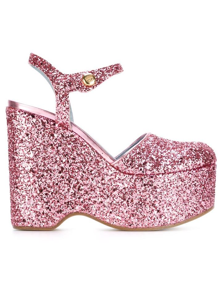 Chiara Ferragni 'donna' Platform Pumps