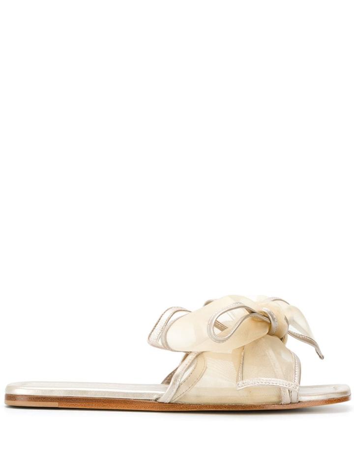 Agl Bow Tie Sandals - Neutrals