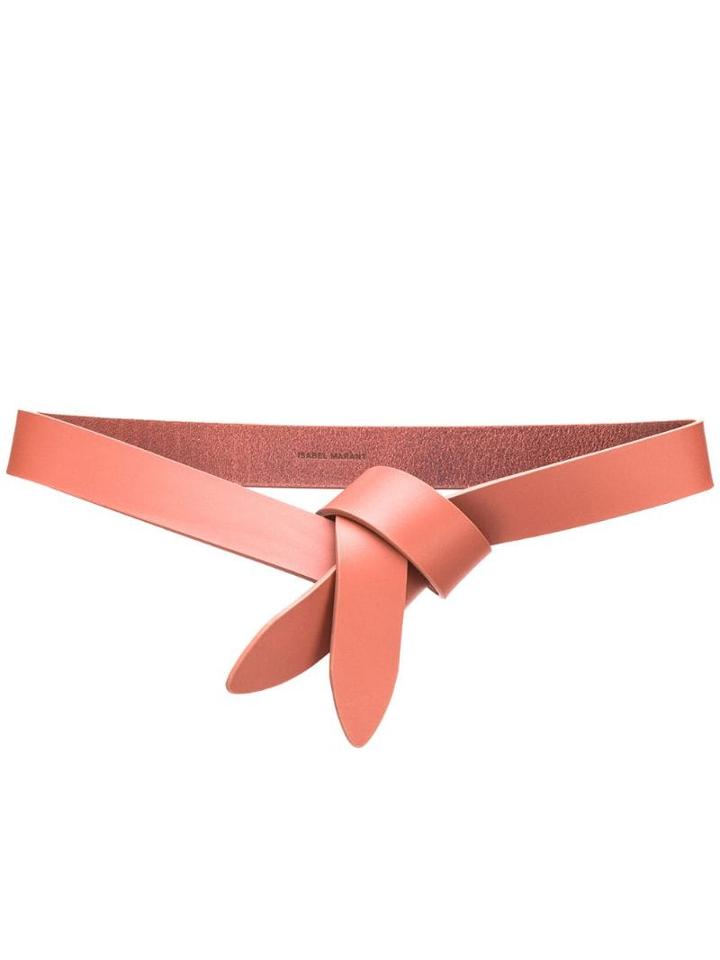 Isabel Marant Lecce Knotted Belt - Pink