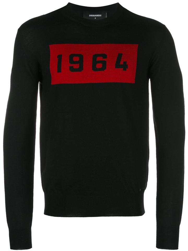 Dsquared2 1964 Knitted Sweater - Blue