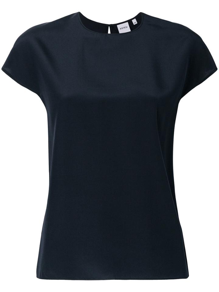 Aspesi Plain T-shirt - Blue