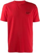 Ea7 Emporio Armani Printed Logo T-shirt - Red