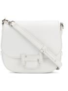 Tod's Double T Shoulder Bag - White