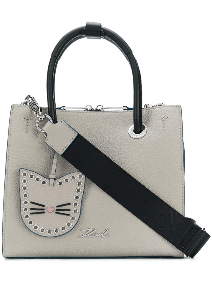 Karl Lagerfeld Karry All Mini Shopper Bag - Grey