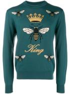 Dolce & Gabbana King Bee Sweater - Green
