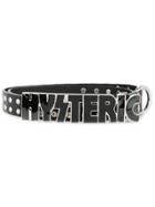 Hysteric Glamour Studded Metal Buckle Belt - Black