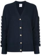 Barrie Fringed Detailed Cardigan - Blue